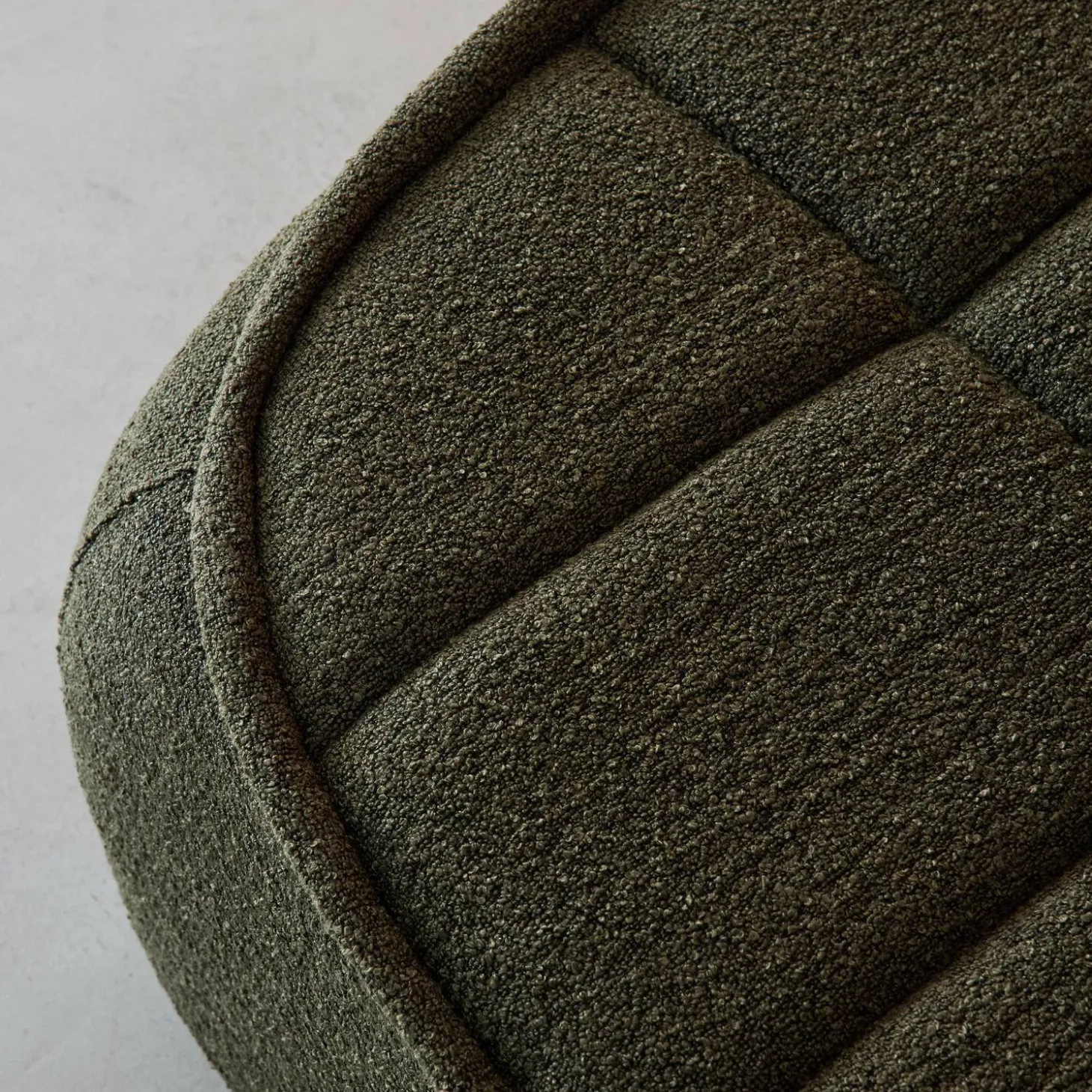 Fauteuil bouclé stof 1 zitplaats