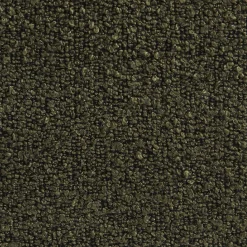 Fauteuil bouclé stof 1 zitplaats + voetenbank