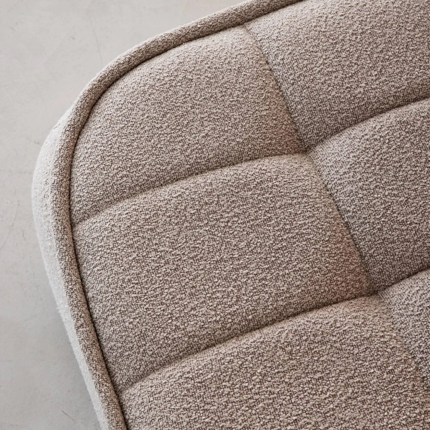 Fauteuil bouclé stof 1 zitplaats