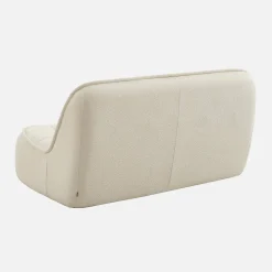 Fauteuil bouclé stof 2 zitplaatsen