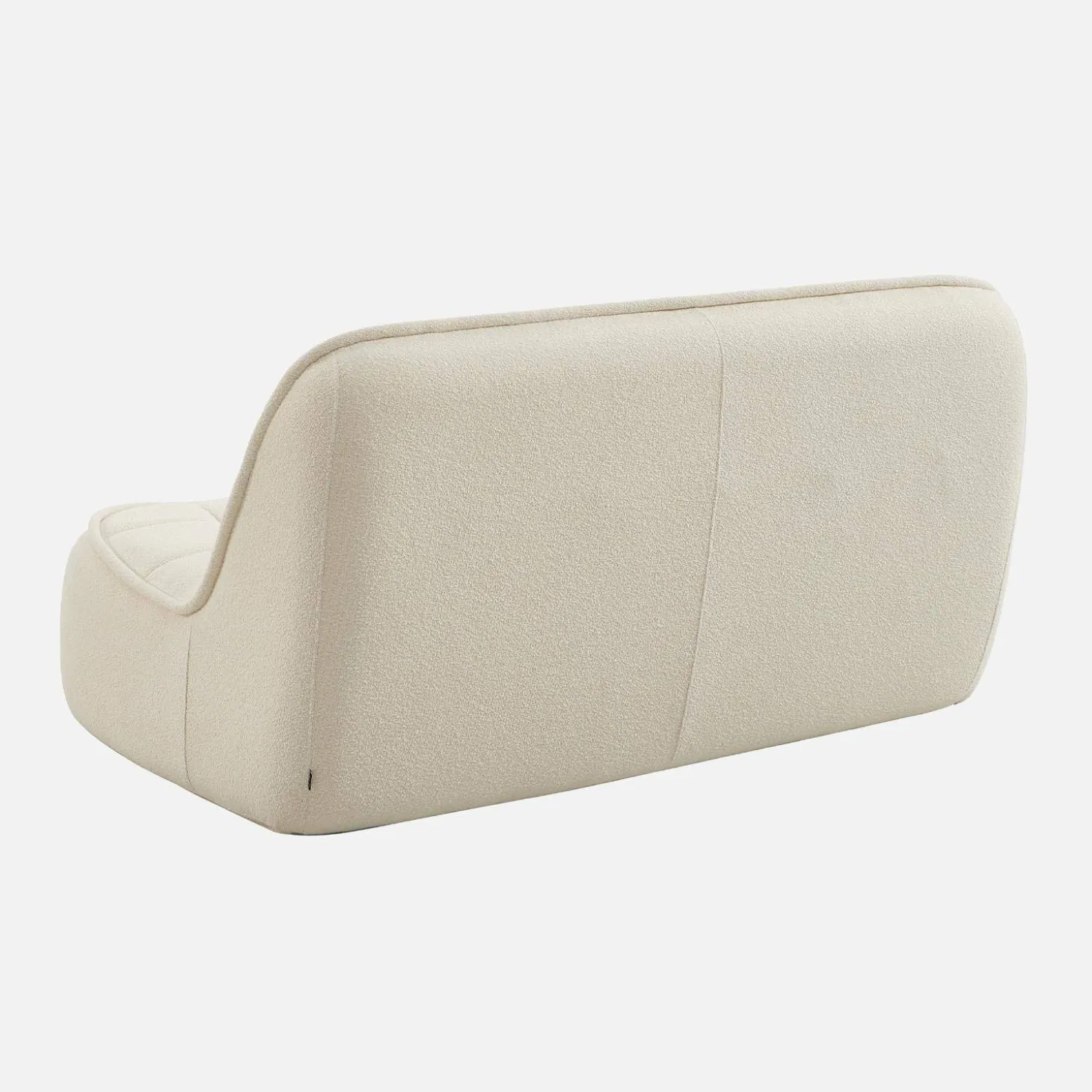 Fauteuil bouclé stof 2 zitplaatsen