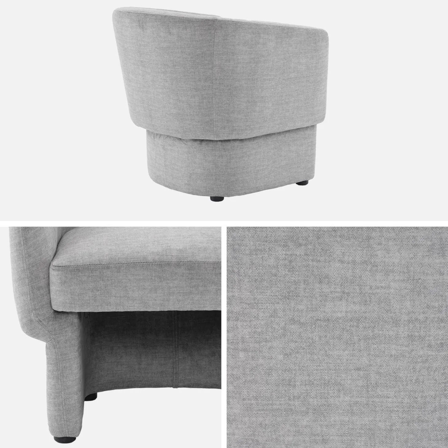 Fauteuil, B 70 x D 70 x H 72cm