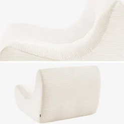 Fauteuil corduroy Sokol 1 zitplaats (set van 2)