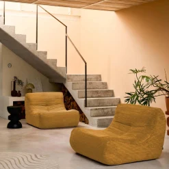 Fauteuil corduroy Sokol 1 zitplaats (set van 2)