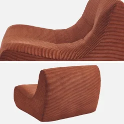 Fauteuil corduroy Sokol 1 zitplaats (set van 2)