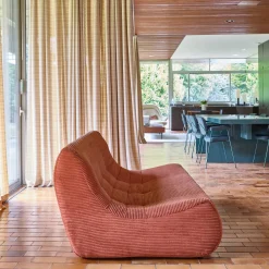 Fauteuil corduroy 3 zitplaatsen