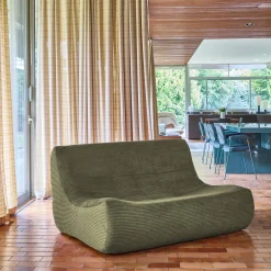 Fauteuil corduroy 2 zitplaatsen
