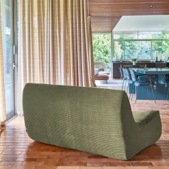 Fauteuil corduroy 2 zitplaatsen
