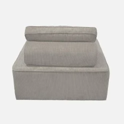 Fauteuil corduroy 1 zitplaats