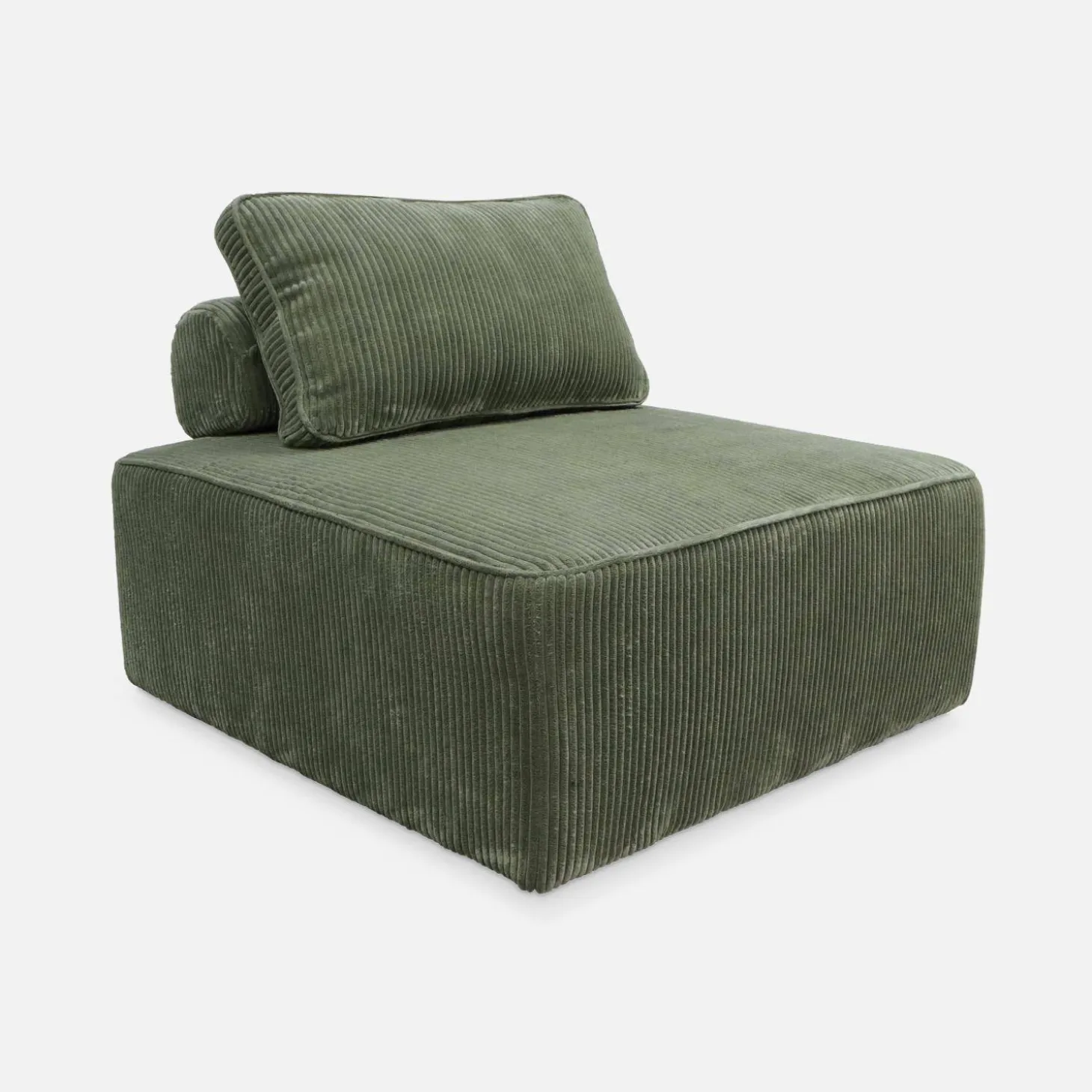 Fauteuil corduroy 1 zitplaats