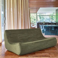 Fauteuil corduroy 3 zitplaatsen