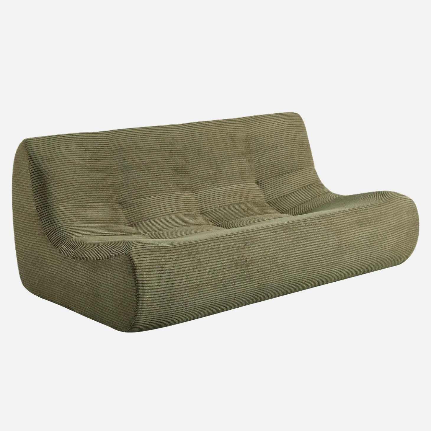 Fauteuil corduroy 3 zitplaatsen