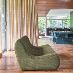 Fauteuil corduroy 3 zitplaatsen
