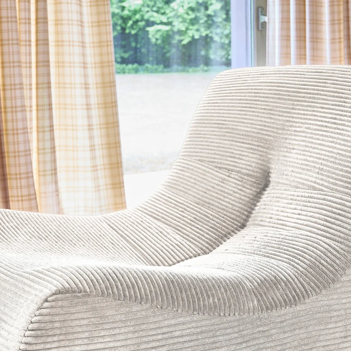 Fauteuil corduroy 3 zitplaatsen