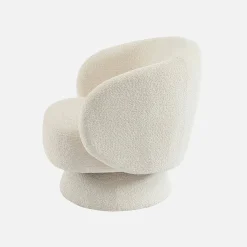 Fauteuil 360° draaibaar in stof