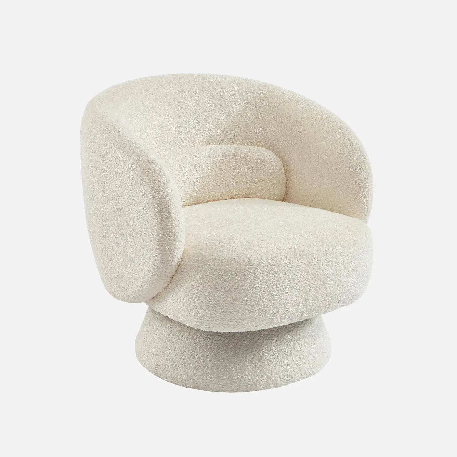 Fauteuil 360° draaibaar in stof