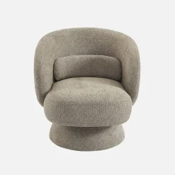 Fauteuil 360° draaibaar in stof