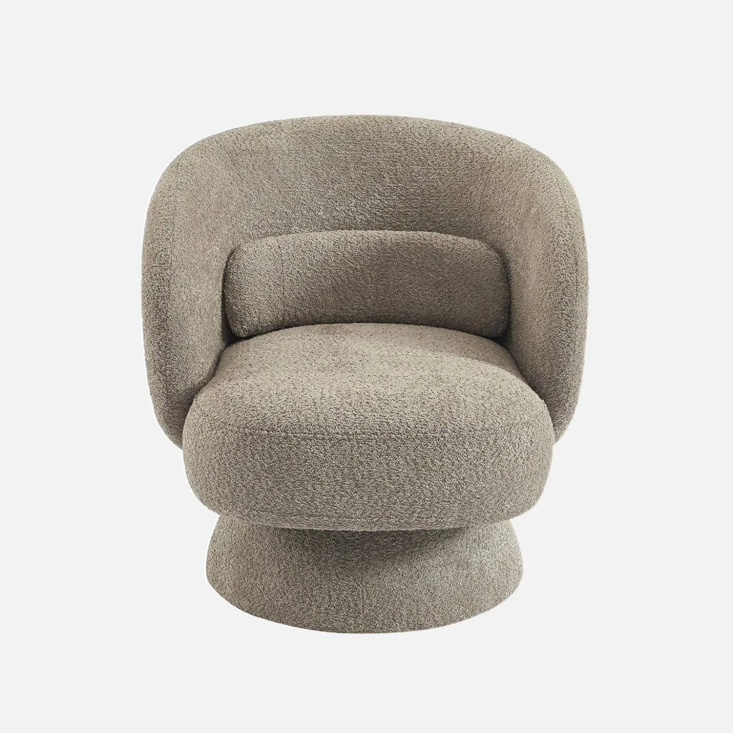 Fauteuil 360° draaibaar in stof
