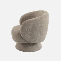 Fauteuil 360° draaibaar in stof