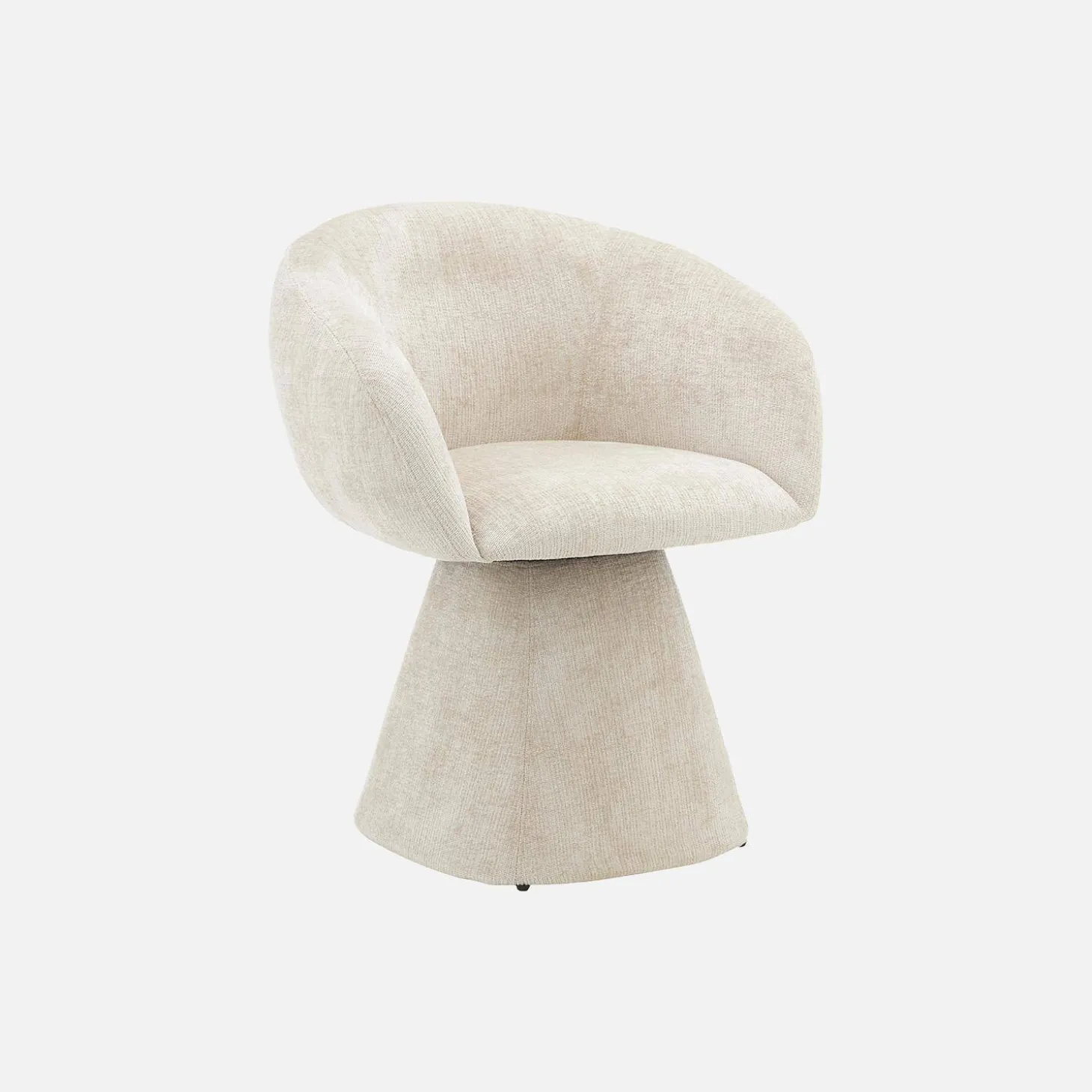 Fauteuil 180° draaibaar van katoen