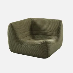 Fauteuil hoek corduroy 1 zitplaats