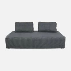 Fauteuil in corduroy 2 zitplaatsen