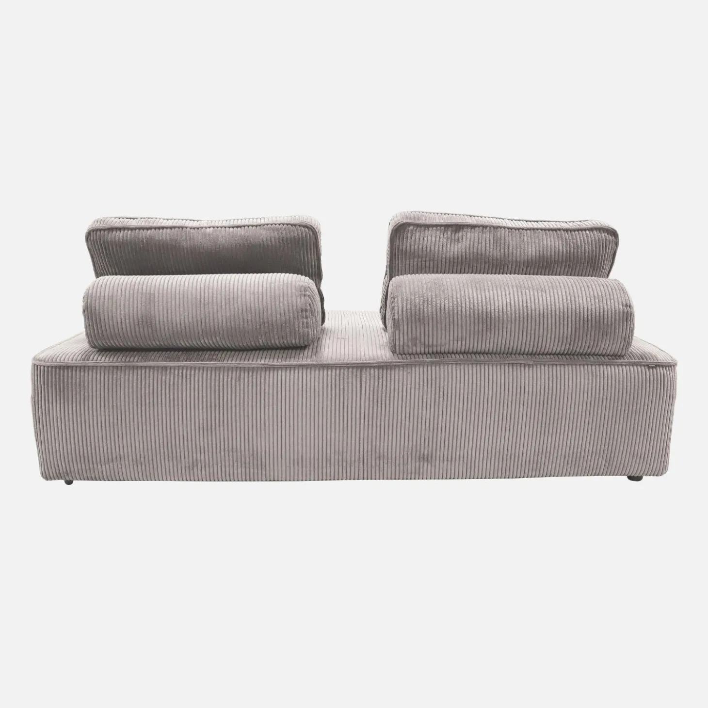 Fauteuil in corduroy 2 zitplaatsen