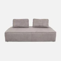 Fauteuil in corduroy 2 zitplaatsen