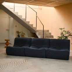 Fauteuils alpaca-effect stof Sokol 1 zitplaats (set van 3)