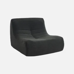 Fauteuils boucléstof Sokol 1 zitplaats (set van 2)