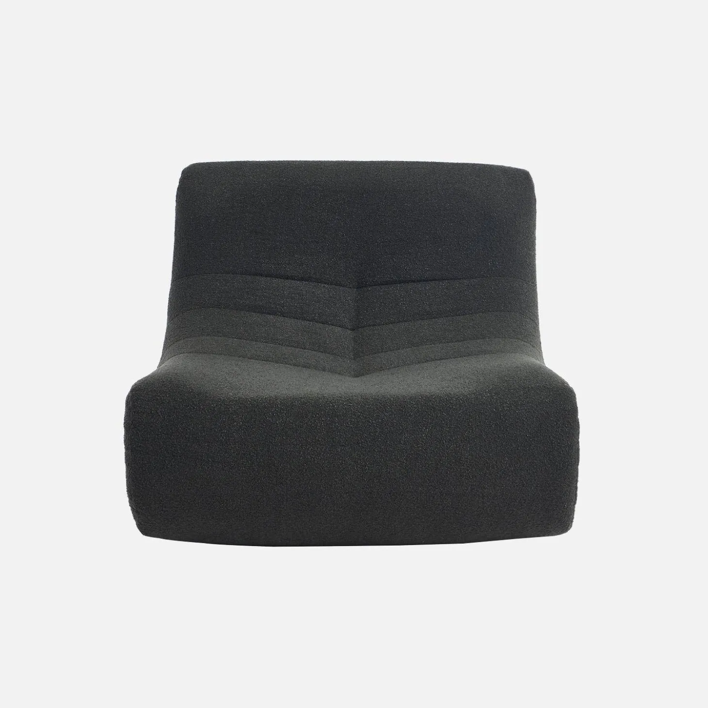 Fauteuils boucléstof Sokol 1 zitplaats (set van 2)