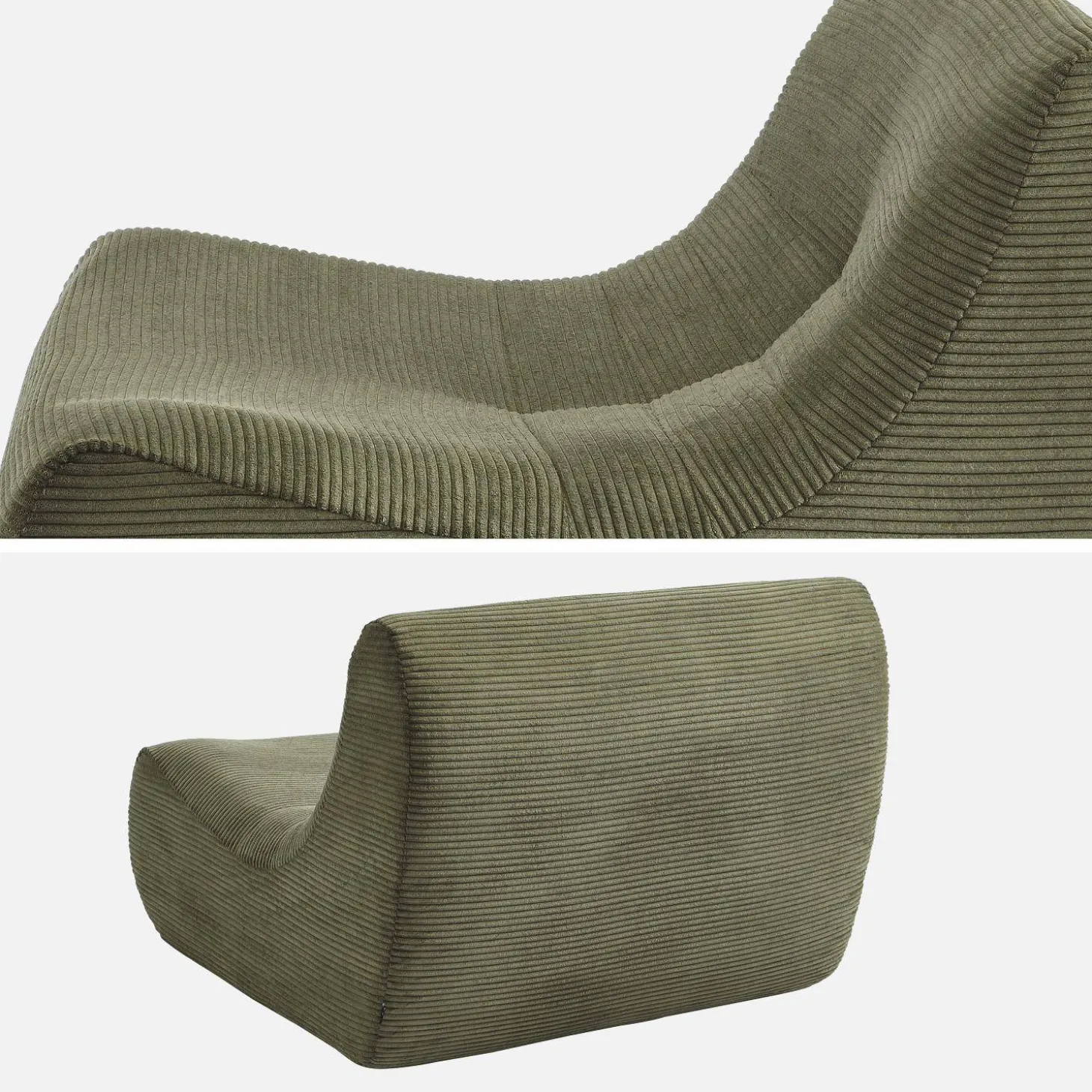 Fauteuils corduroy Sokol 1 zitplaats