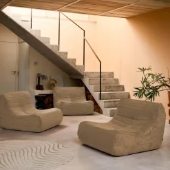 Fauteuils corduroy Sokol 1 zitplaats (set van 3)