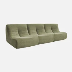 Fauteuils corduroy Sokol 1 zitplaats (set van 3)