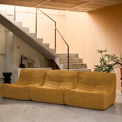 Fauteuils corduroy Sokol 1 zitplaats (set van 3)