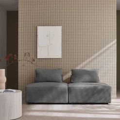 Fauteuils corduroy 1 zitplaats (set van 2)