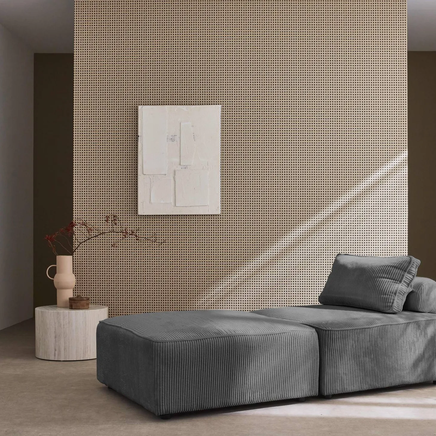 Fauteuils corduroy 1 zitplaats (set van 2)