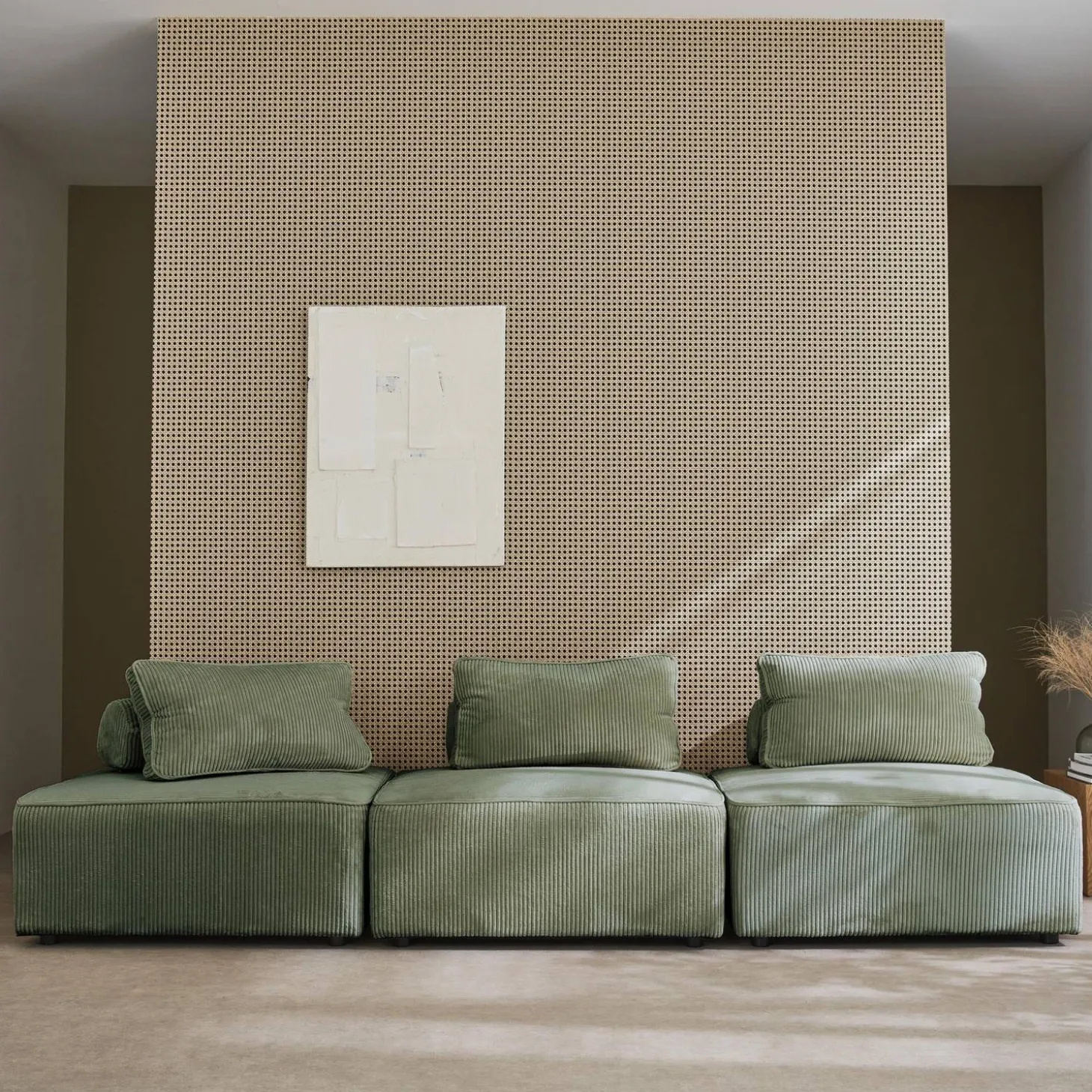 Fauteuils corduroy 1 zitplaats (set van 3)