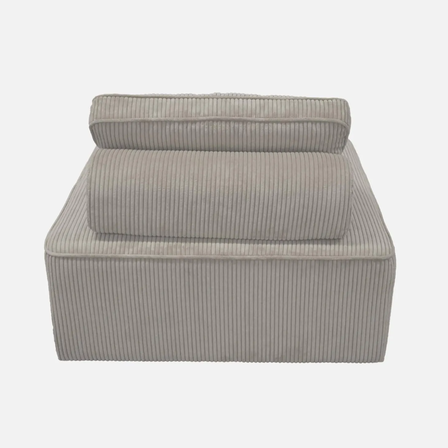 Fauteuils corduroy 1 zitplaats (set van 3)