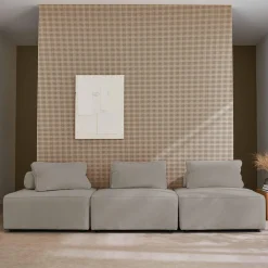 Fauteuils corduroy 1 zitplaats (set van 3)