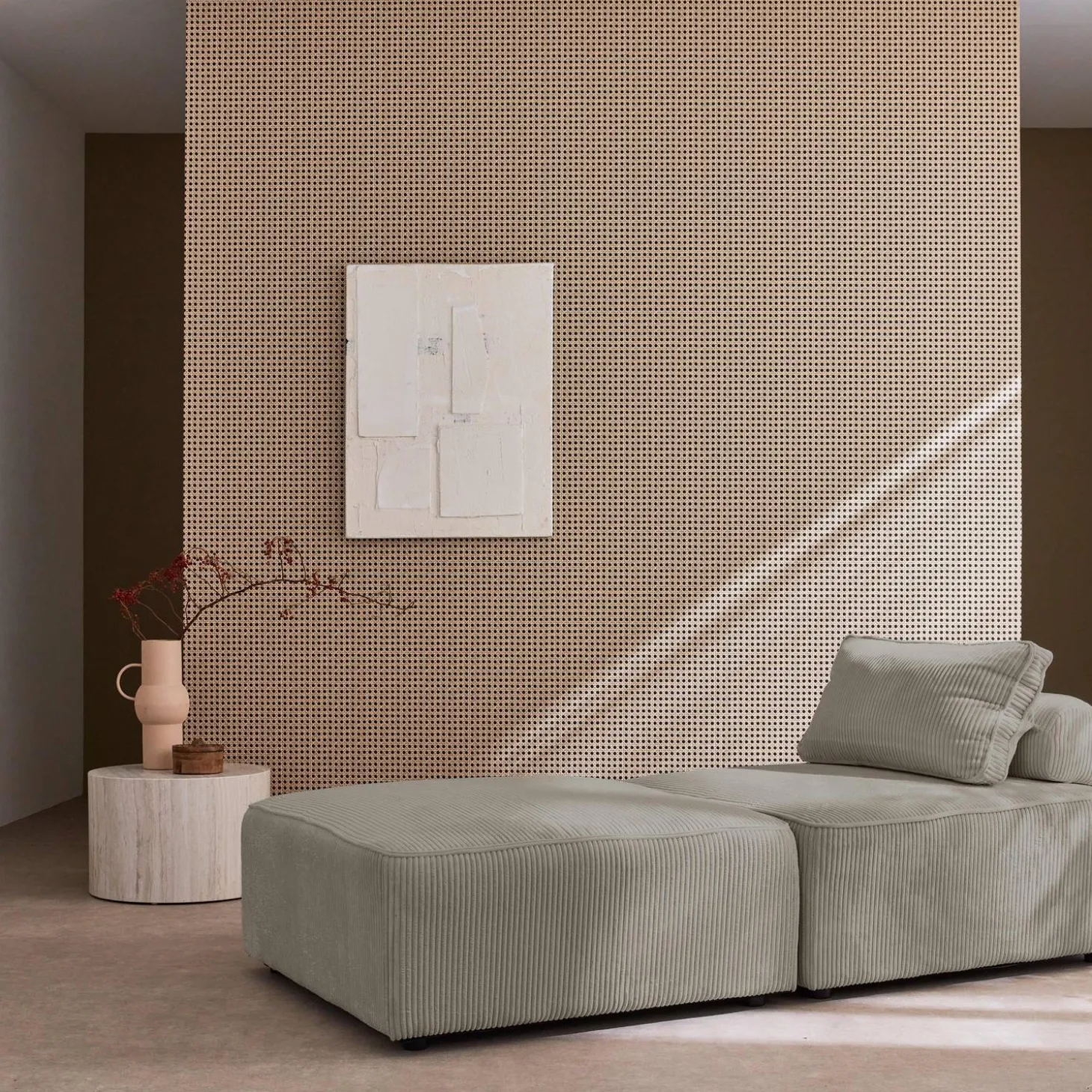 Fauteuils corduroy 1 zitplaats (set van 2)