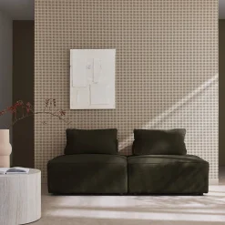 Fauteuils corduroy 1 zitplaats (set van 2)