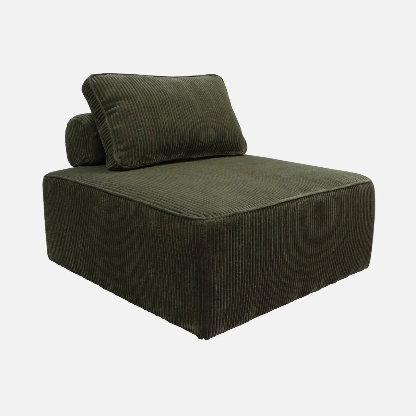 Fauteuils corduroy 1 zitplaats (set van 2)
