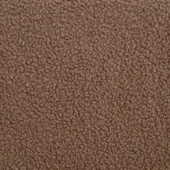 Fauteuil voor kinderen van hout en bouclé