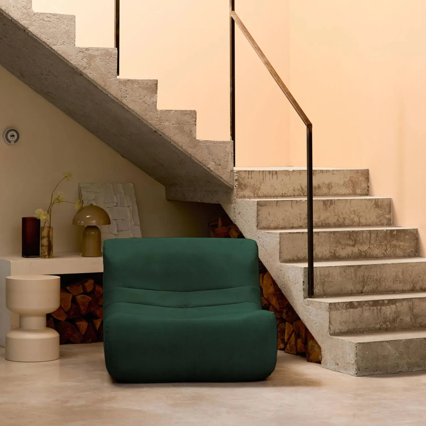 Fauteuil waterafstotend velours Sokol 1 zitplaats
