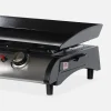 Gasplancha 4 branders roestvrij staal 10kW
