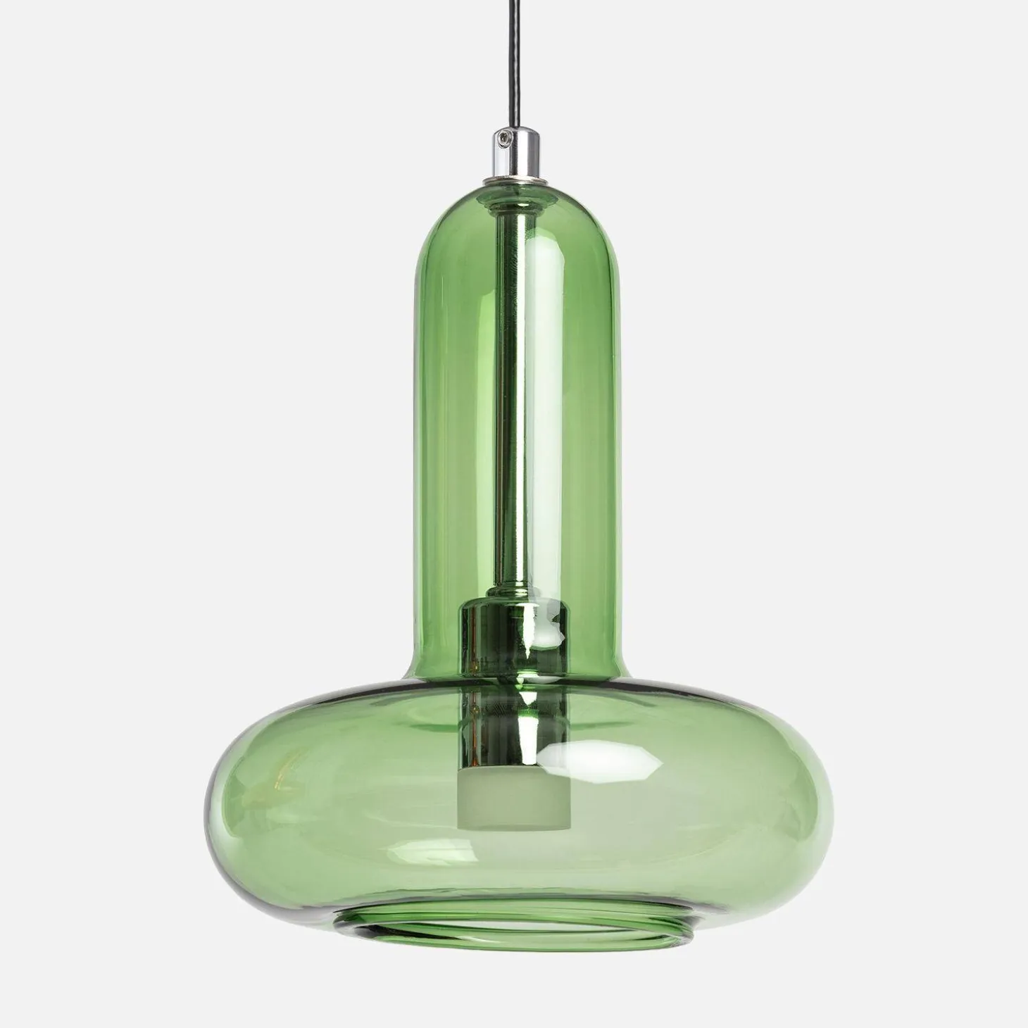 Glazen hanglamp interieur LED Ø15cm