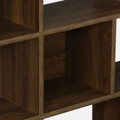 Half open boekenkast met 12 vakken
