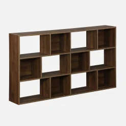 Half open boekenkast met 12 vakken