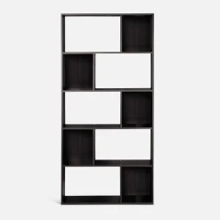 Half open boekenkast met 10 vakken